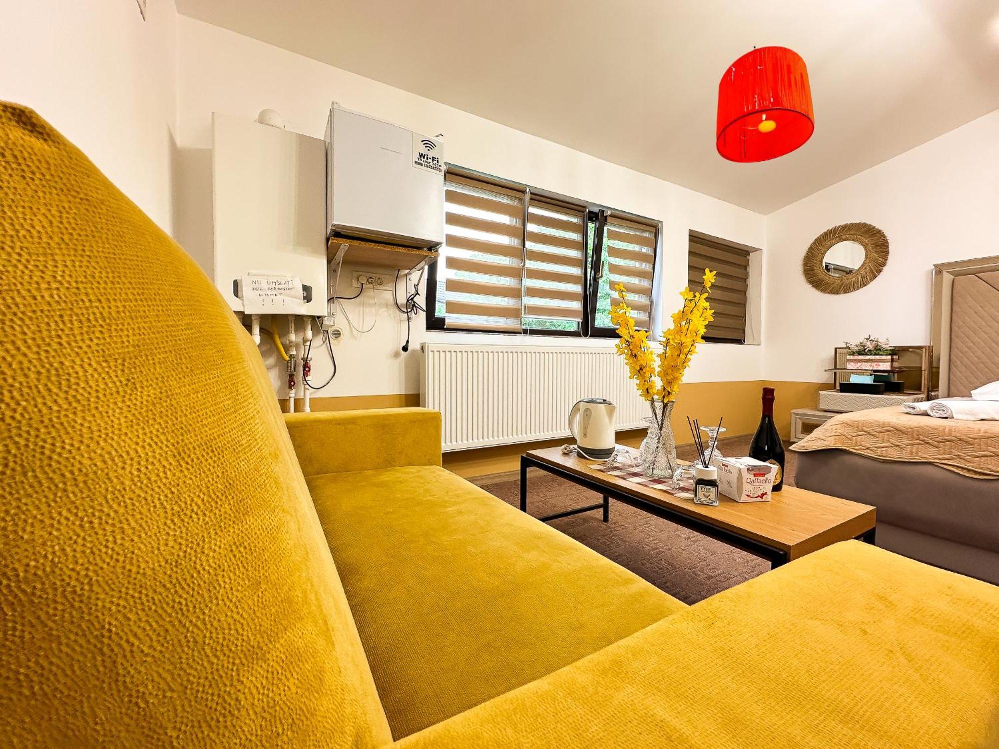 Golden Escape - Charming Studio In Prime Location Appartement Craiova Buitenkant foto